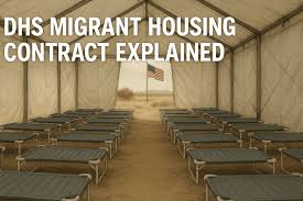 doge hhs migrant housing contract