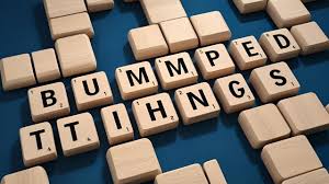 bumped things nyt crossword
